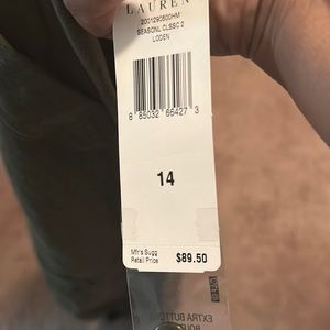 Wide leg linen pants